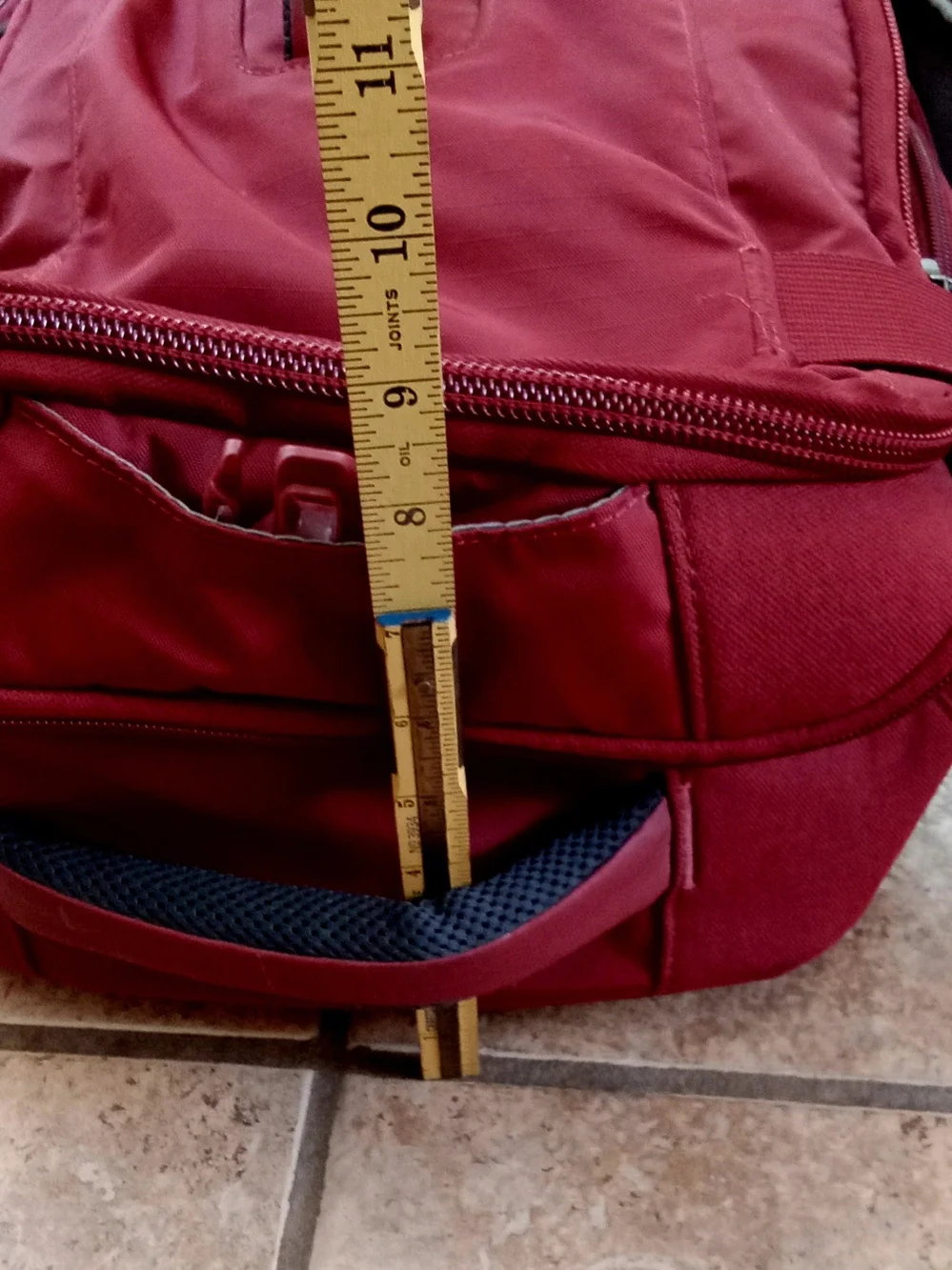 Briggs & Riley Red Travel Duffel Bag